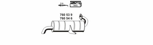  040682 Exhaust system 040682