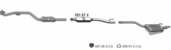  040687 Exhaust system 040687