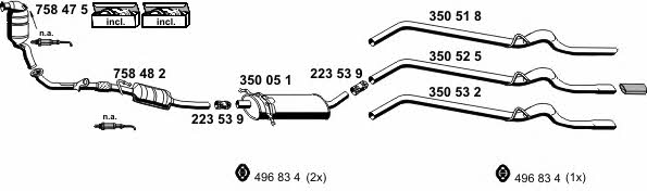  040730 Exhaust system 040730