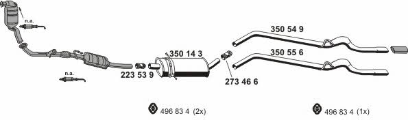  040731 Exhaust system 040731