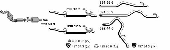  040746 Exhaust system 040746