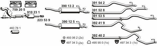  040749 Exhaust system 040749