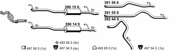  040793 Exhaust system 040793