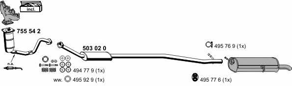  080100 Exhaust system 080100