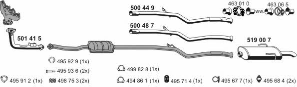 Ernst 080119 Exhaust system 080119