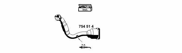 Ernst 080157 Exhaust system 080157