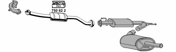  080248 Exhaust system 080248