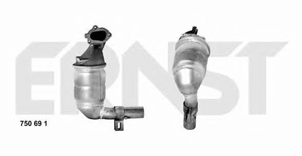 Ernst 750691 Catalytic Converter 750691