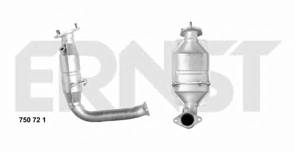 Ernst 750721 Catalytic Converter 750721