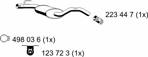 Ernst 142137 Central silencer 142137