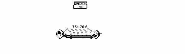  160022 Exhaust system 160022