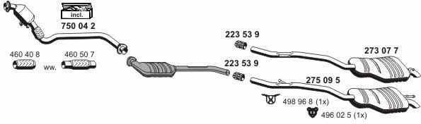  020293 Exhaust system 020293