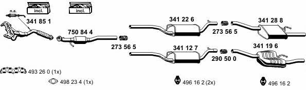 030234 Exhaust system 030234