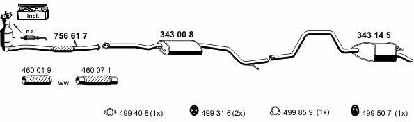  030246 Exhaust system 030246