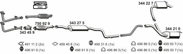  030286 Exhaust system 030286
