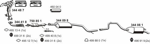  030292 Exhaust system 030292