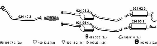 050105 Exhaust system 050105