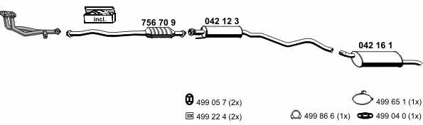  050199 Exhaust system 050199