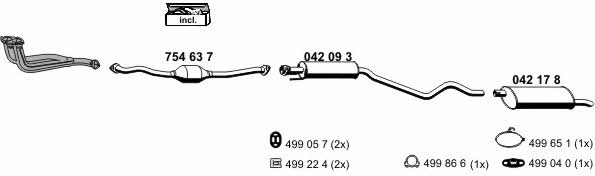 050300 Exhaust system 050300