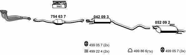  050301 Exhaust system 050301