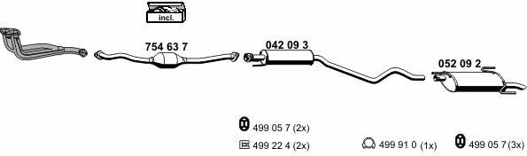  050322 Exhaust system 050322