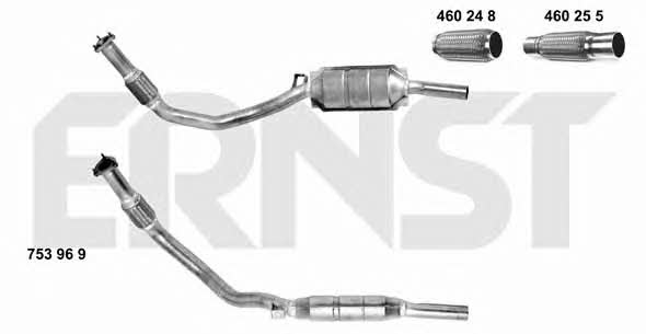 Ernst 753969 Catalytic Converter 753969