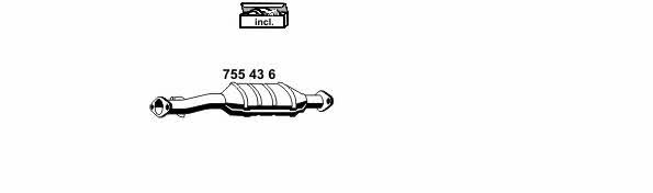  180032 Exhaust system 180032