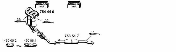 Ernst 180060 Exhaust system 180060