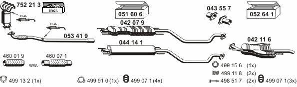  050499 Exhaust system 050499