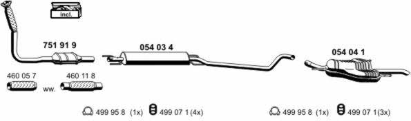  050529 Exhaust system 050529