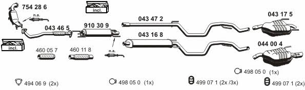  050694 Exhaust system 050694