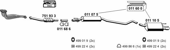  050699 Exhaust system 050699