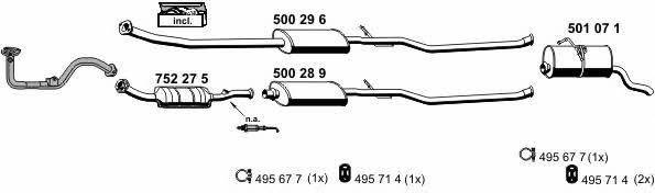  090293 Exhaust system 090293
