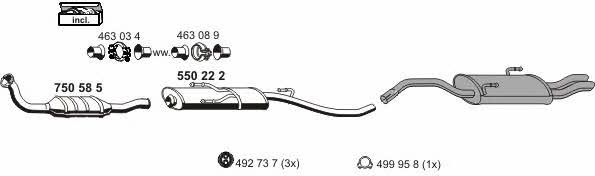  090300 Exhaust system 090300