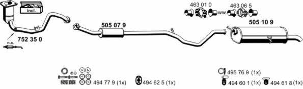 Ernst 090328 Exhaust system 090328