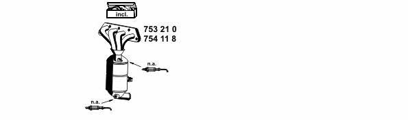 Ernst 090366 Exhaust system 090366