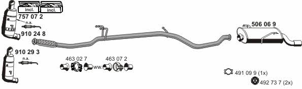  090389 Exhaust system 090389