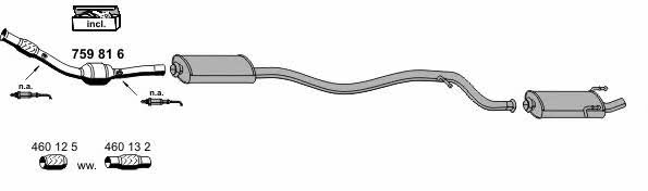  090440 Exhaust system 090440