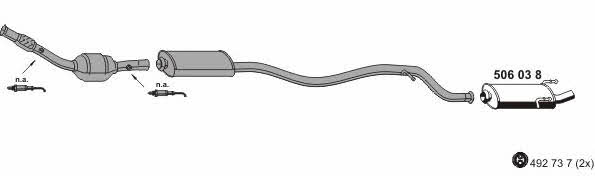 090449 Exhaust system 090449