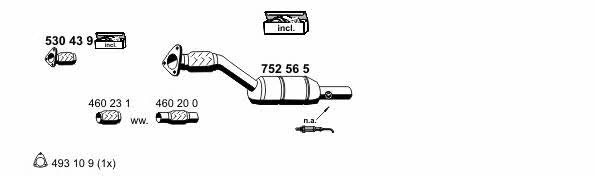  100227 Exhaust system 100227