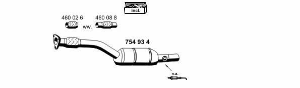 Ernst 100253 Exhaust system 100253