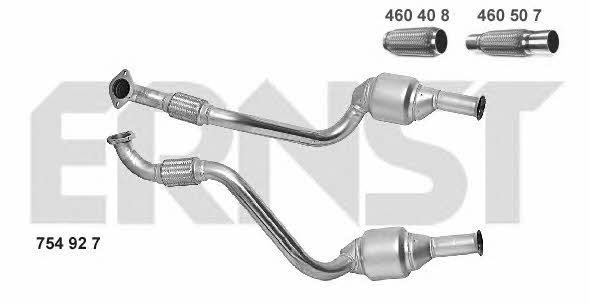 Ernst 754927 Catalytic Converter 754927