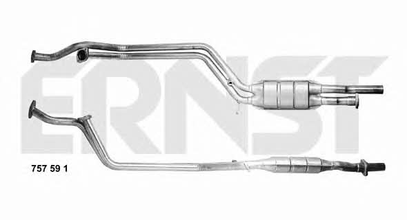 Ernst 757591 Catalytic Converter 757591