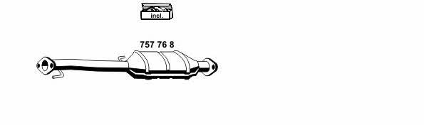  200028 Exhaust system 200028