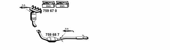  200041 Exhaust system 200041