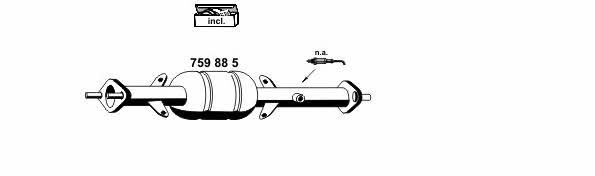  200042 Exhaust system 200042