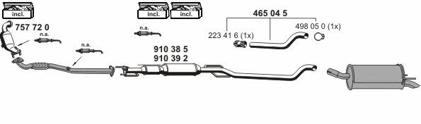  050882 Exhaust system 050882