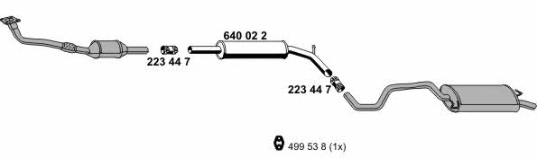  060014 Exhaust system 060014