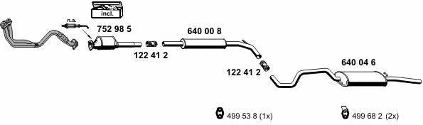  060017 Exhaust system 060017