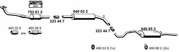  060022 Exhaust system 060022